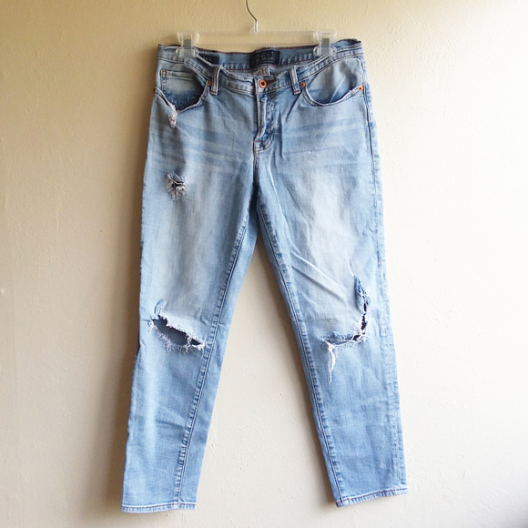 Lucky Brand Denim - Lucky Brand Sienna Cigarette Jeans Distressed 8/29